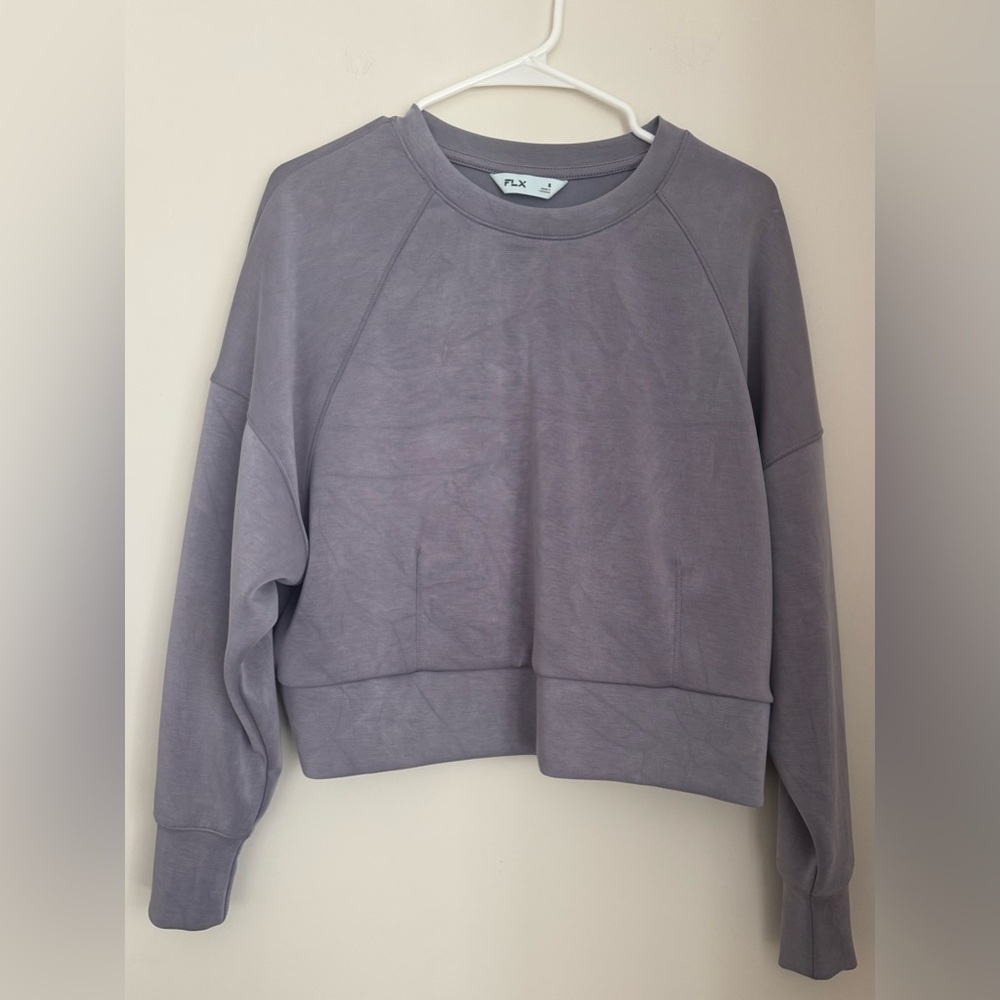 Women's Purple Crewneck Sweatshirt